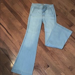 7 FAMK light flare jeans